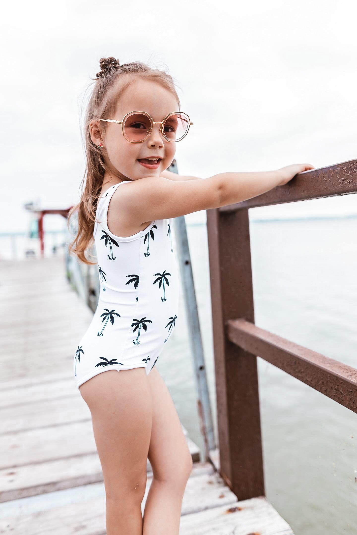 Palms Girls Swimsuit