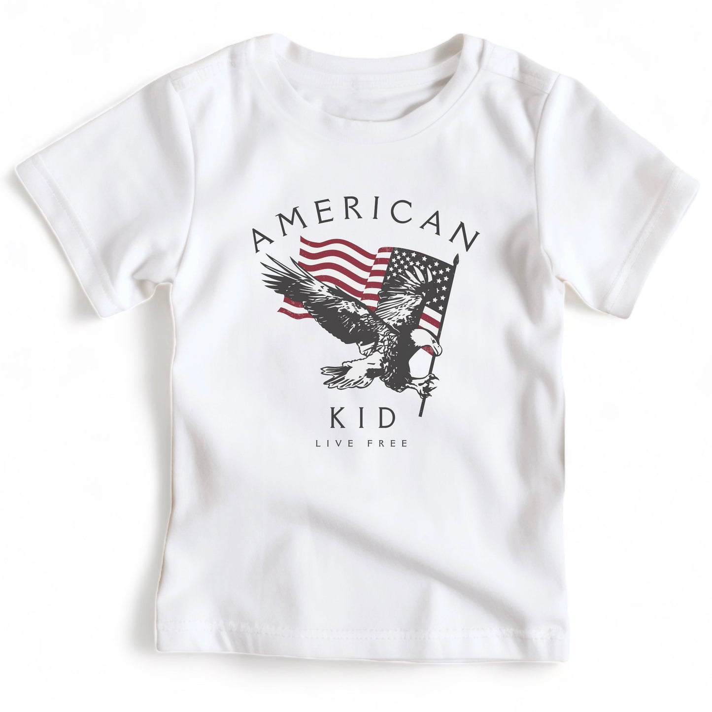 Eagle + Flag Graphic Tee