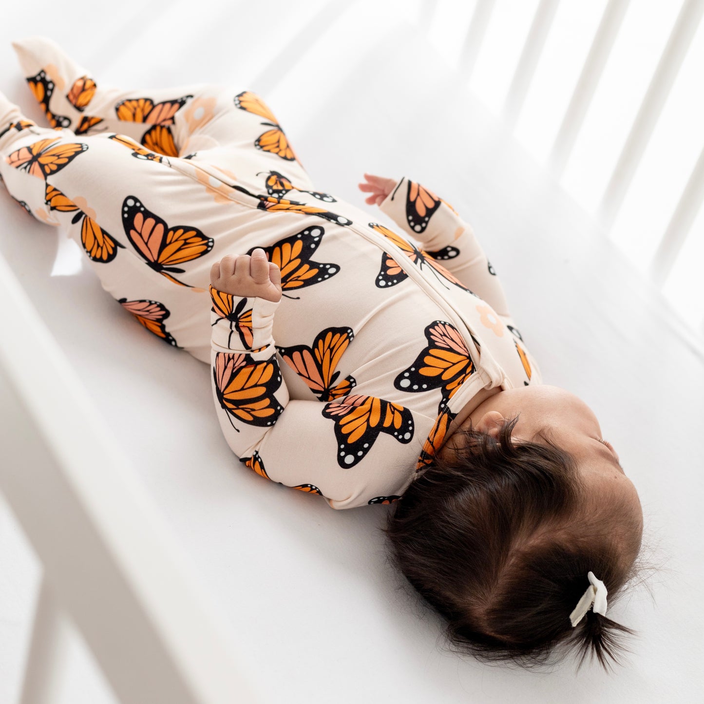 Butterfly Bamboo Zipper Pajama
