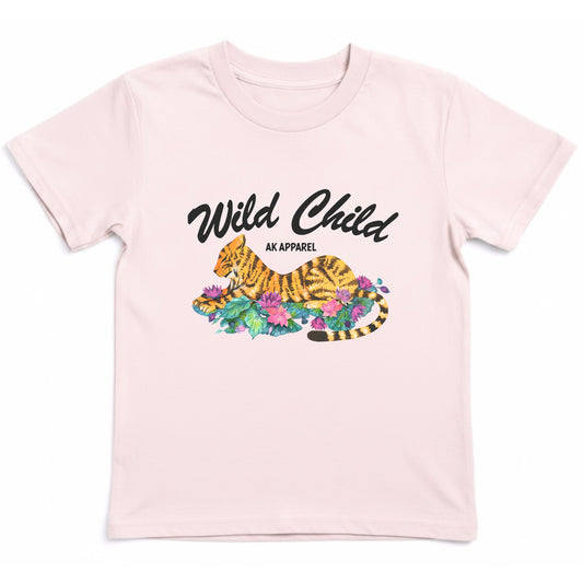 Wild Child (pink) Graphic Tee