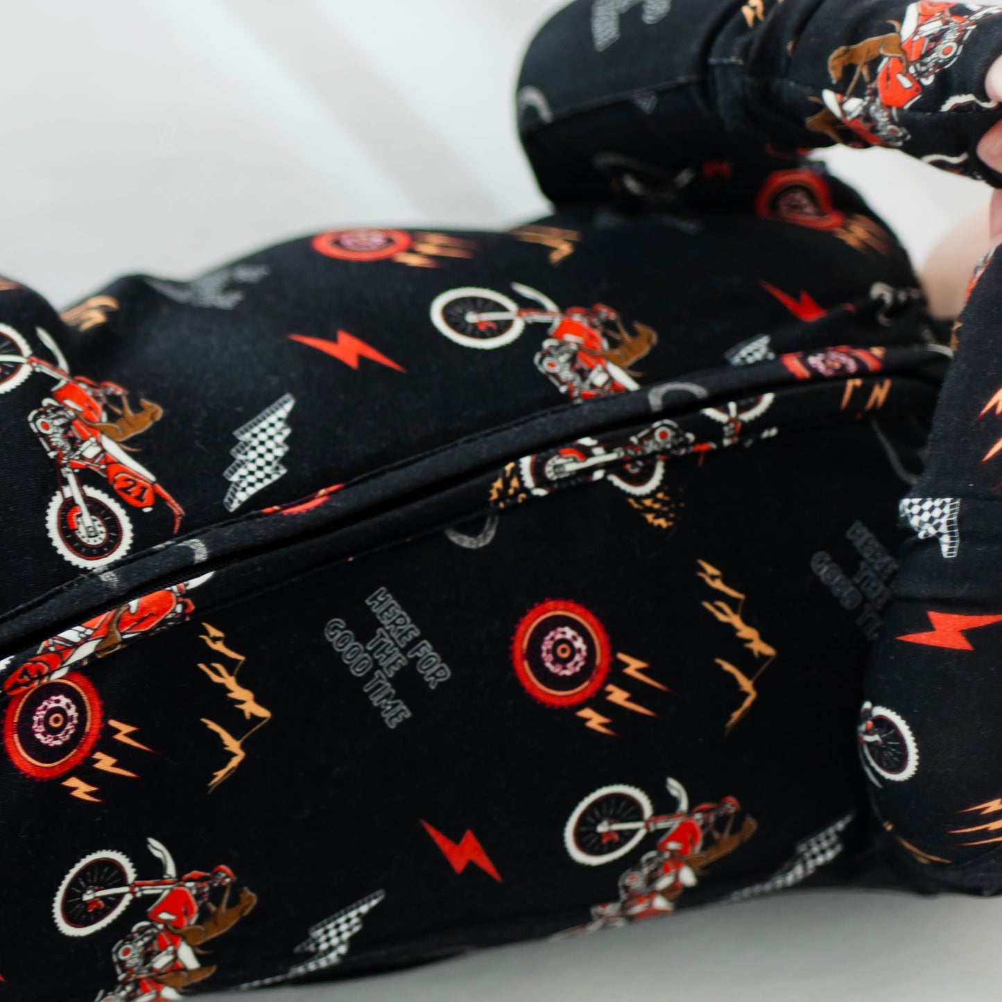 Here For The Good Time Bamboo Zipper Pajama