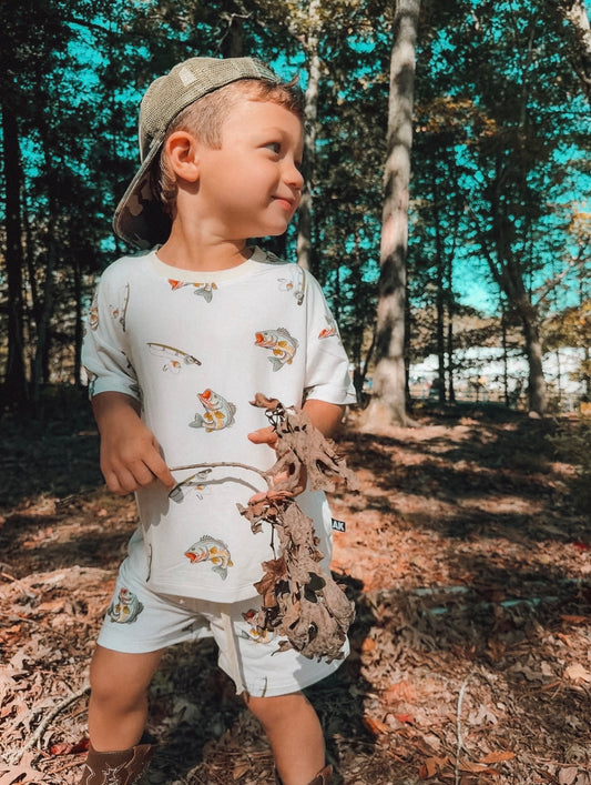 Fishing Bamboo Daywear Set