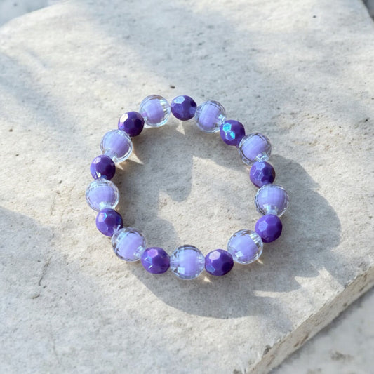 Purple Gems Bracelet