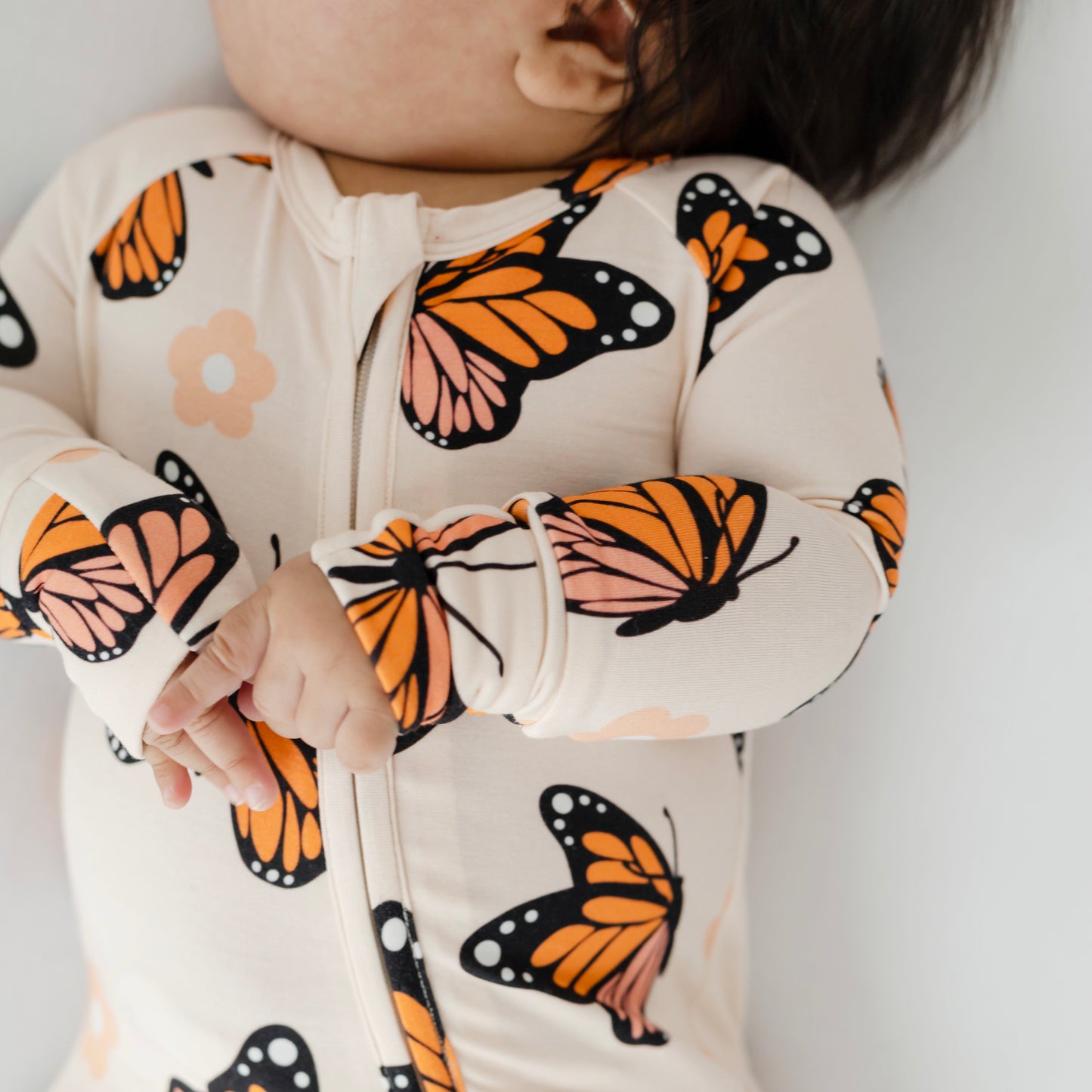 Butterfly Bamboo Zipper Pajama