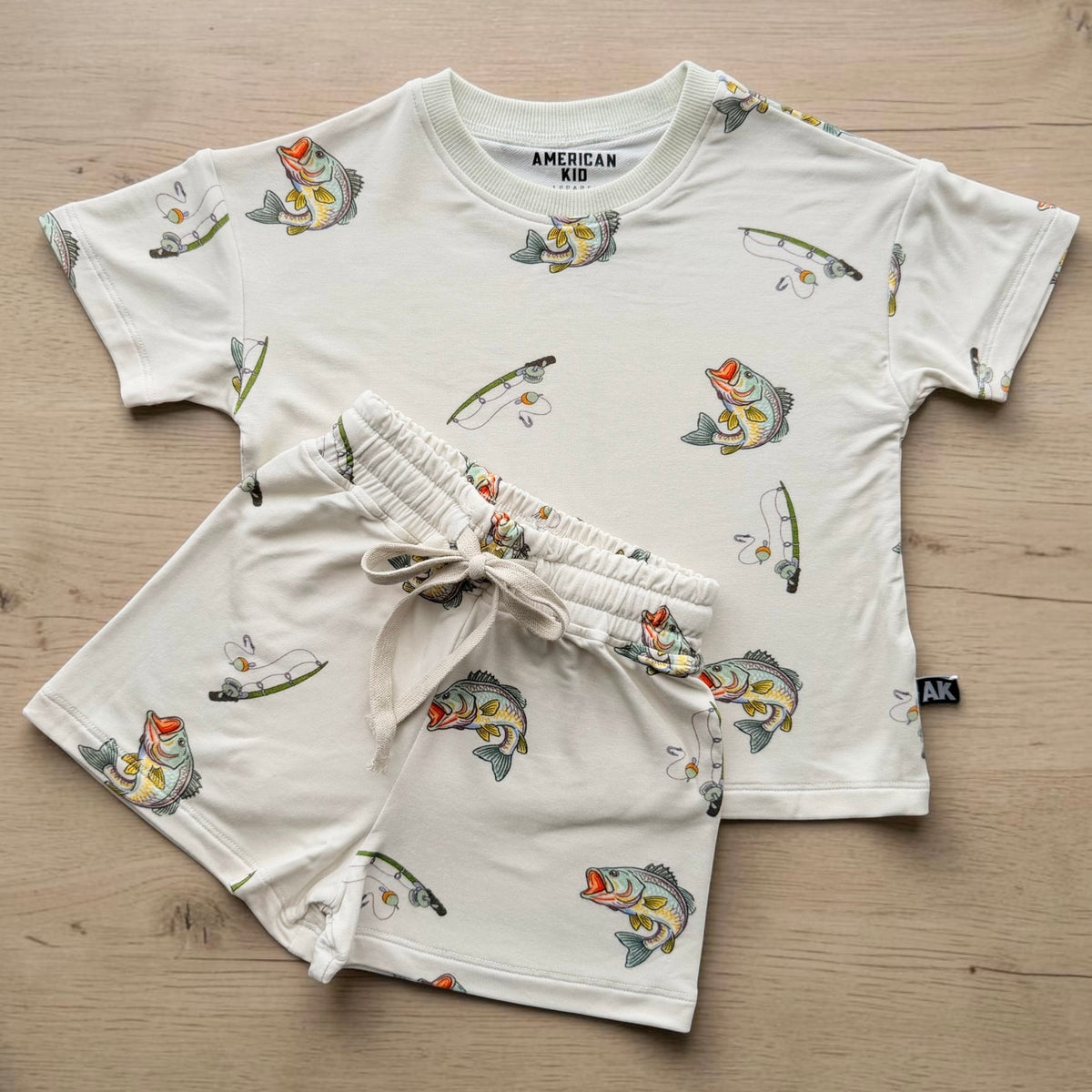 Fishing Bamboo Daywear Set