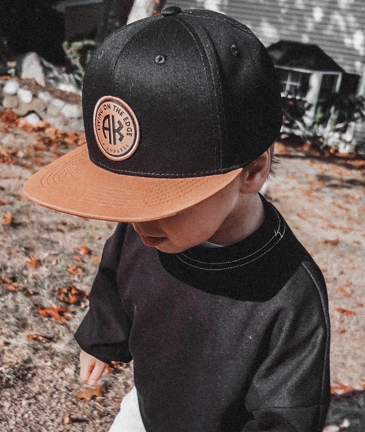 Living On The Edge Snapback Hat