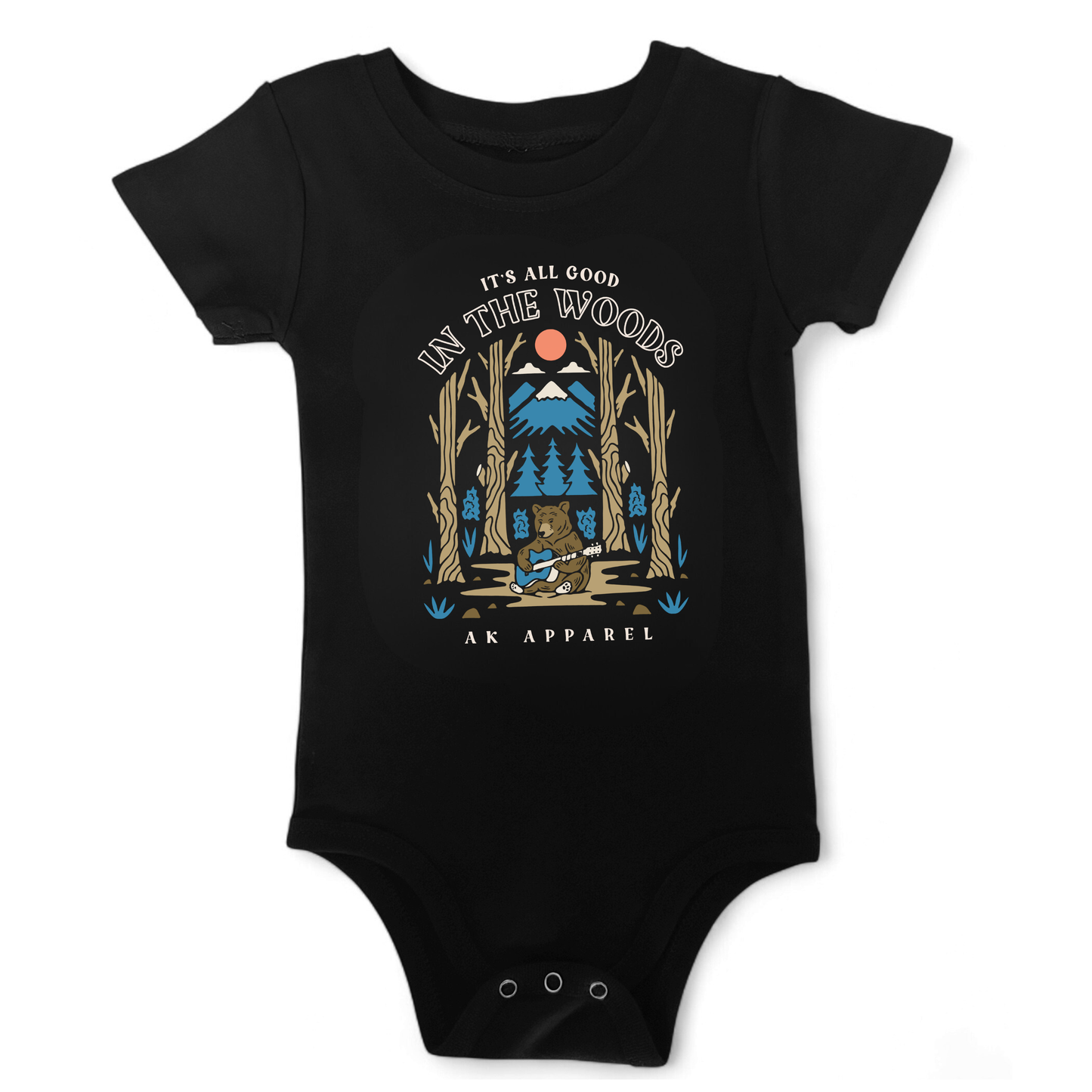 All Good In The Woods Onesie